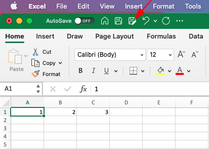 excel for a mac